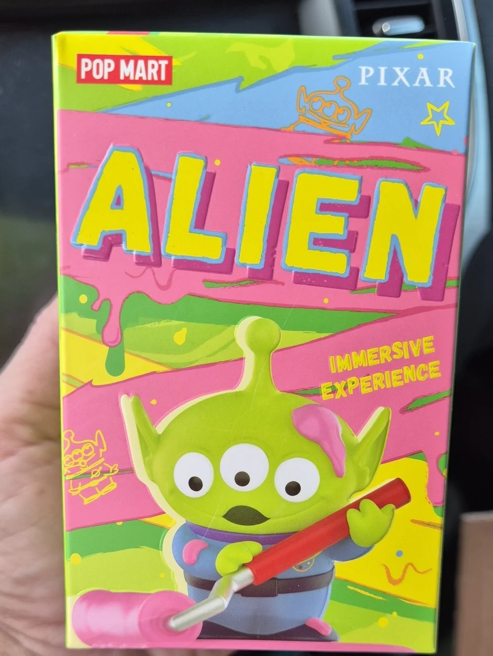 Pop Mart Pixar Alien Action Figure – Bright Green